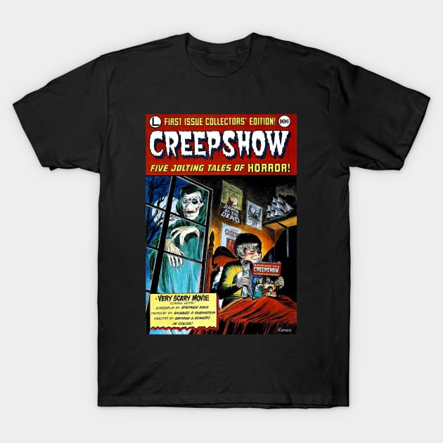 Creepshow Theatrical Poster 02 T-Shirt by Scum & Villainy